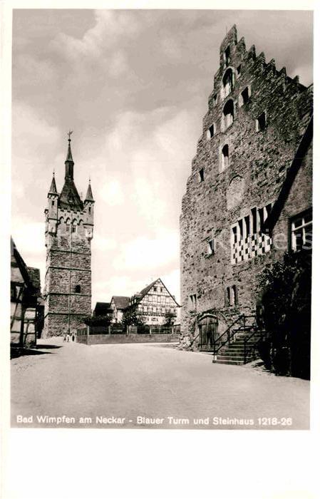 Bad Wimpfen Blauer Turm Steinhaus