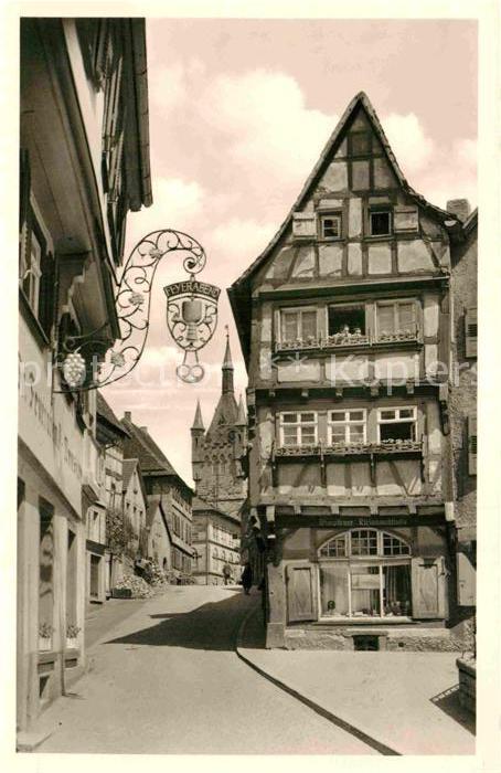 Bad Wimpfen Salzgasse Blauer Turm Gasthaus Feyerabend