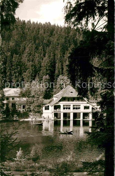 FREUDENSTADT BW Cafe-Restaurant-Pension Langenwaldsee