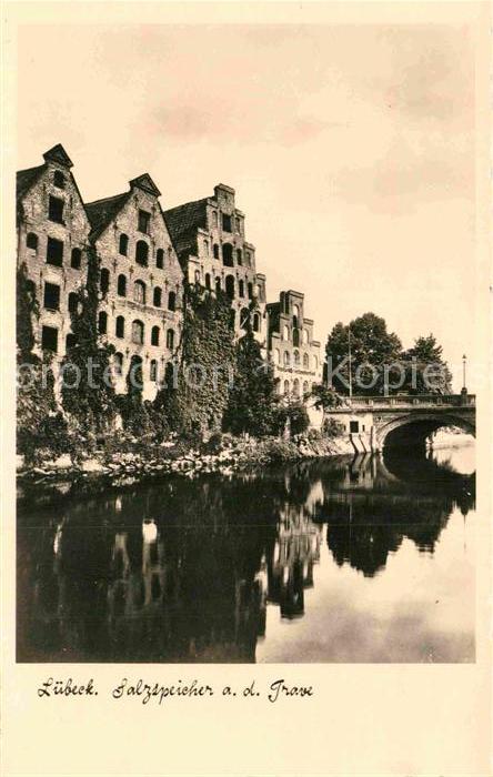 Luebeck Salzspeicher Trave