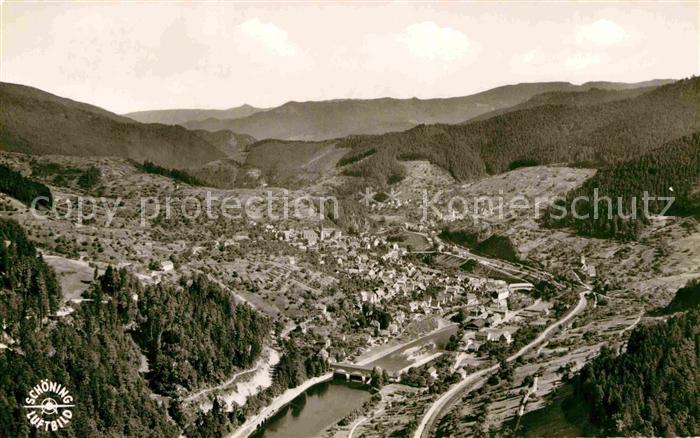 Forbach Baden Fliegeraufnahme