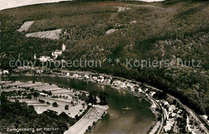 Zwingenberg Neckar Fliegeraufnahme
