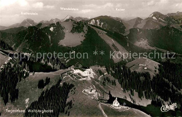 Rottach-Egern Wallberghotel Fliegeraufnahme