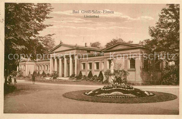 Bad Salzelmen Lindenbad Bahnhofswirtschaft