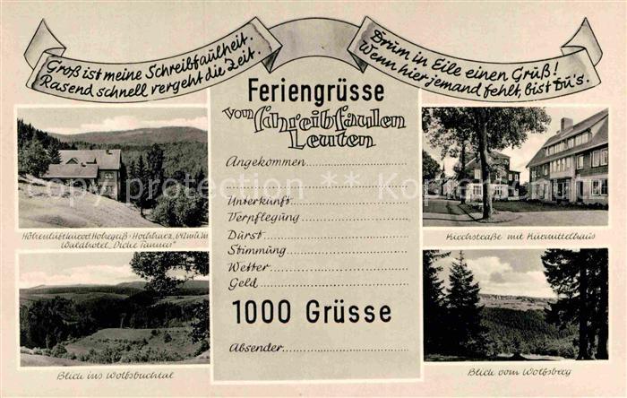 Hohegeiss Harz Waldhotel Dicke Tannen Kirchstrasse Kurmittelhaus