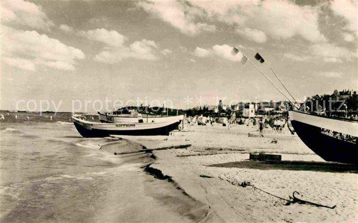 Bansin Ostseebad Boot Hoffnung