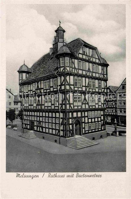 Melsungen Fulda Rathaus Bartenwetzer