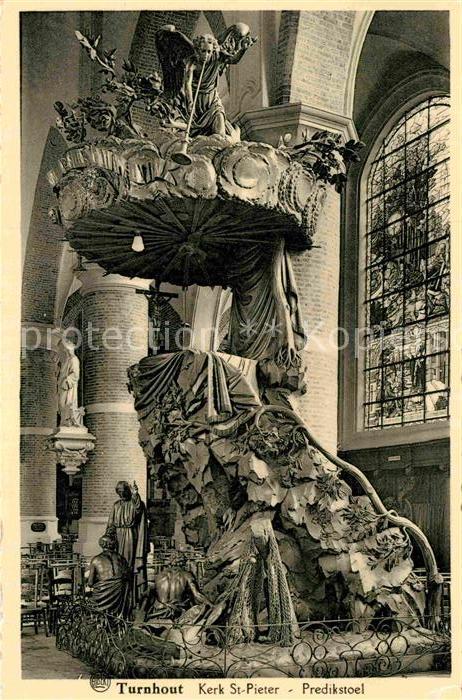 Turnhout Kerk St.-Pieter Predikstoel