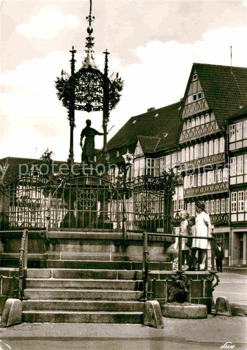 HANNOVER CITY Holzmarkt Oskar-Winter-Brunnen
