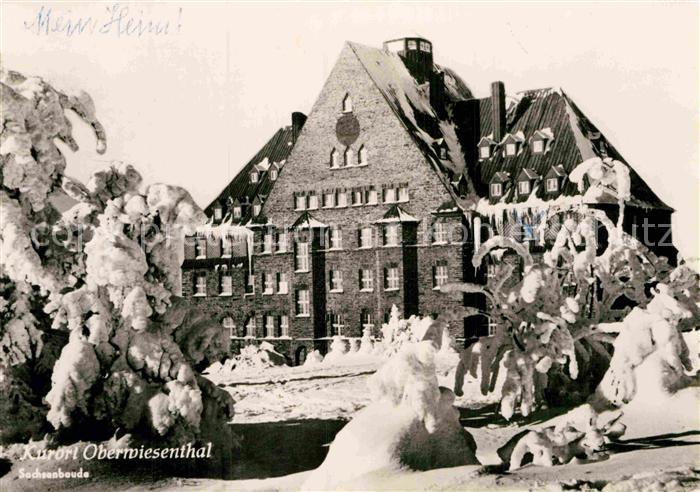 Oberwiesenthal Erzgebirge Sachsenbaude
