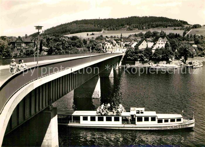 Saalburg Saale Motorschiff Luebenstein