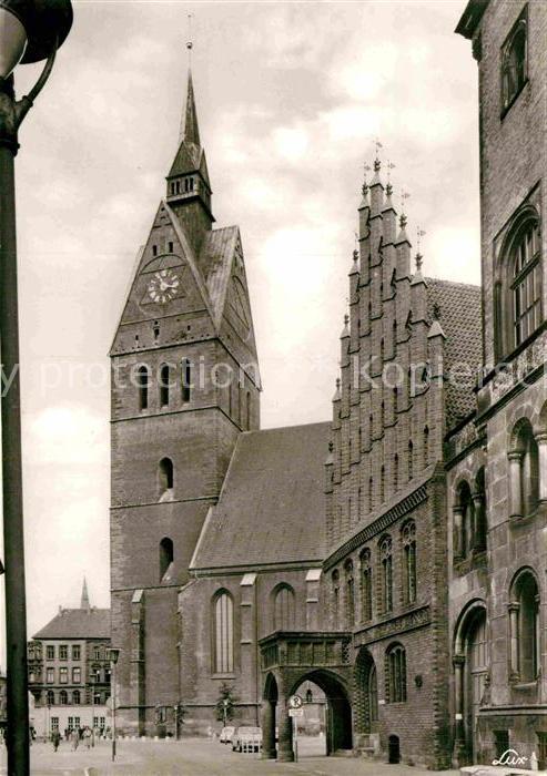HANNOVER  CITY Marktkirche Altes Rathaus
