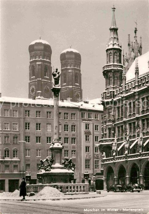 Muenchen Bayern Marienplatz