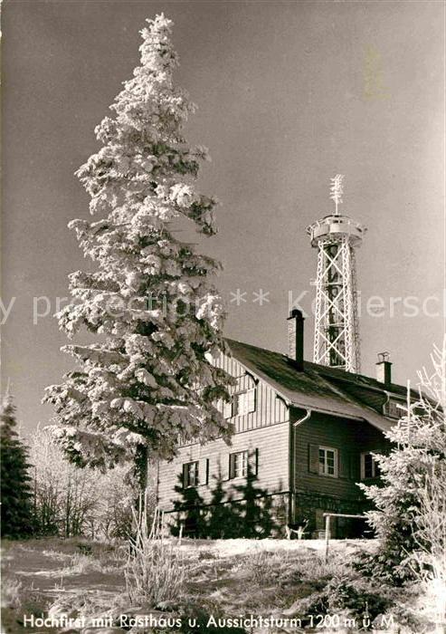 Titisee-Neustadt Fuerstenberg-Rasthaus Hochfirst