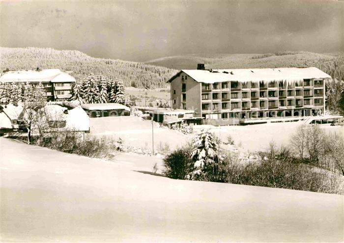 Hoechenschwand Schwarzwald BW Hoehensanatorium