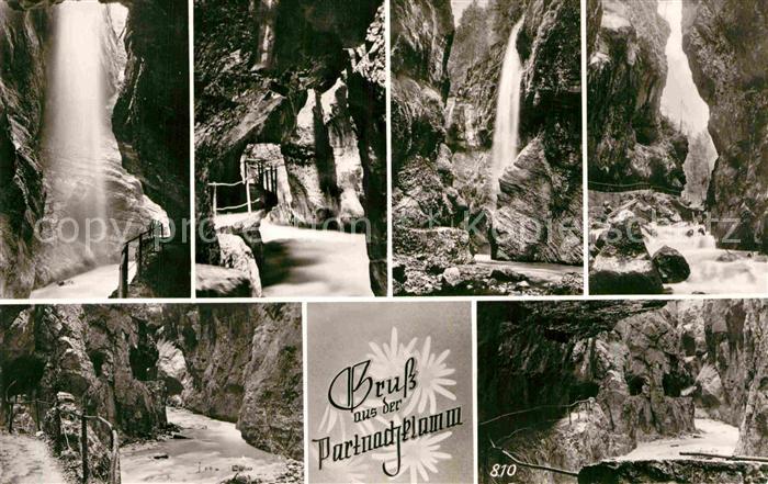 GARMISCH-PARTENKIRCHEN Bayern Partnachklamm