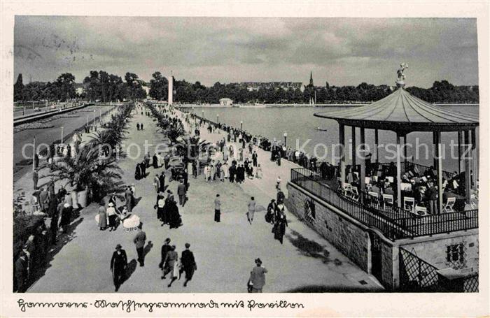 HANNOVER  CITY Maschseepromenade Pavillon
