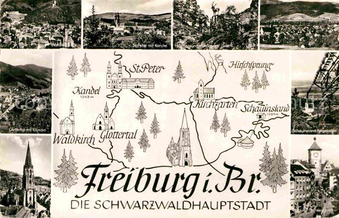 Freiburg Breisgau Waldkirch Kirchzarten Glottertal Hirschsprung