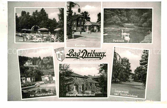 Bad Driburg Planschbecken Kurplatz Moordbad Konzertgarten