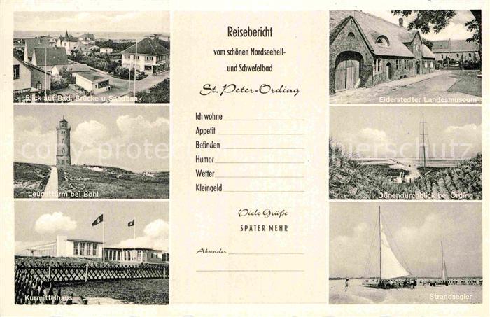 St Peter-Ording Kurmittelhaus Strandsegler Landesmuseum