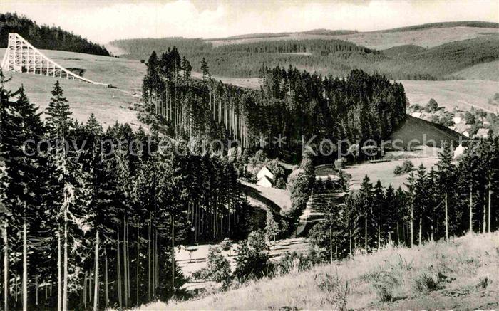 Altenau Harz Schultal Sprungschanze