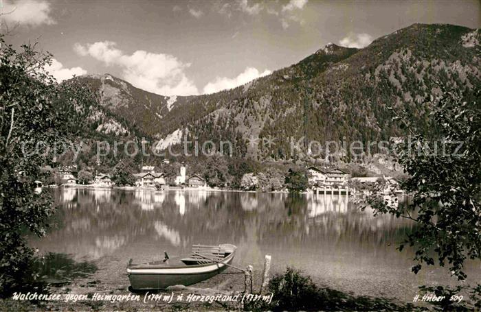 Walchensee Heimgarten Herzogstand Foto-H.-Huber-Nr. 509