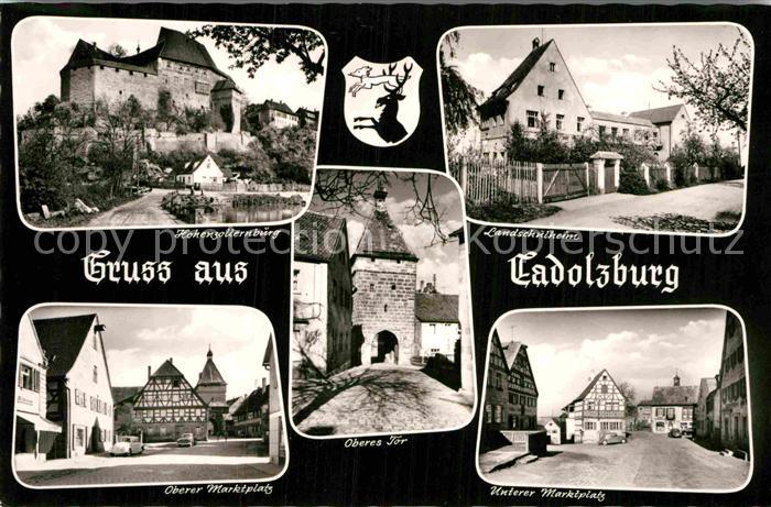 Cadolzburg Landschulheim Marktplatz Hohenzollernburg