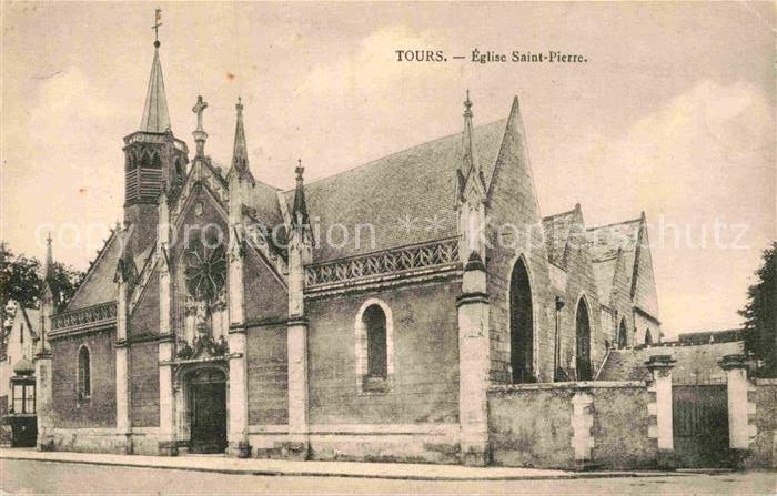 Tours Indre-et-Loire Eglise Saint-Pierre