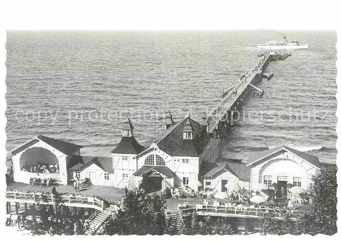 Sellin Ruegen Selliner Seebruecke um 1935