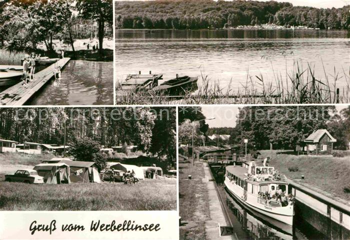 Werbellinsee-Altenhof Motorboot Loecknitz