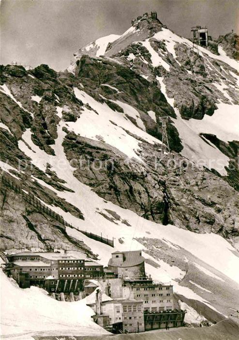 GARMISCH-PARTENKIRCHEN Bayern Bayerische Zugspitzbahn Hotel Schneefernerhaus Mue