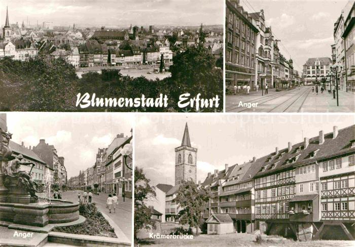 Erfurt Anger Kraemerbruecke