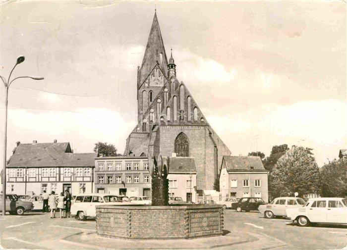 Barth Marktplatz St.-Marien-Kirche