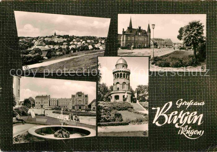 Bergen Ruegen Karl-Marx-Platz Rugard