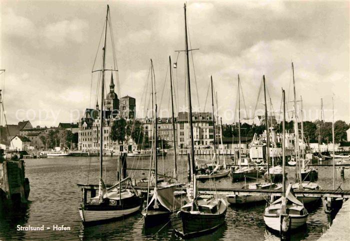 Stralsund Mecklenburg Vorpommern Hafen