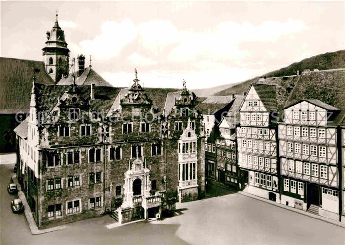 Hann. Muenden Rathaus St. Blasikirche