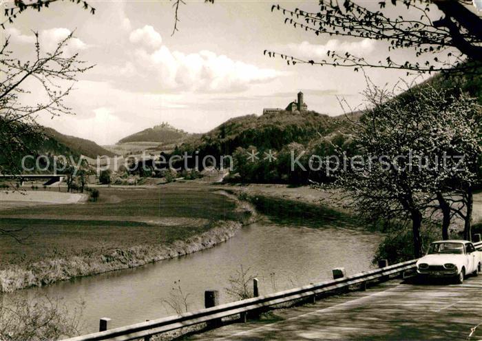 Witzenhausen Jugendburg Ludwigstein Zweiburgenblick