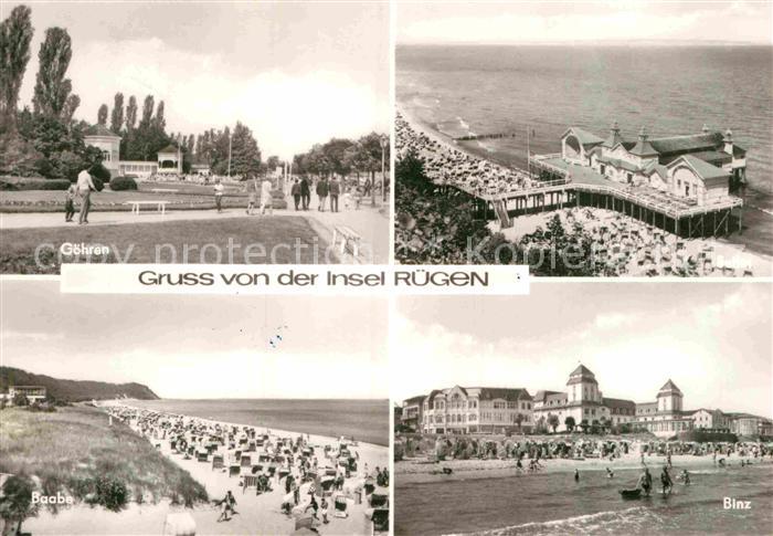 Insel Ruegen Goehren Baabe Binz