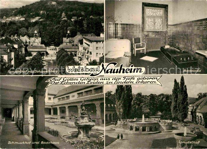 Bad Nauheim Schmuckhof Badehaus Sprudelhof Badezelle Johannisberg