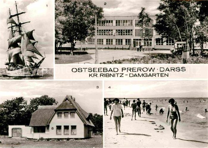 Prerow Ostseebad Segelschulschiff Wilhelm Pieck Polytechnische Oberschule Nikola