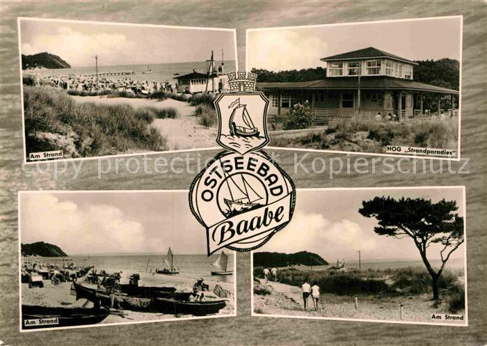 Baabe Ostseebad Ruegen HOG Strandparadies Strand