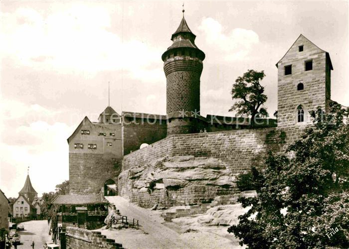 NueRNBERG  CITY Burg Himmelstor Vestnerturm