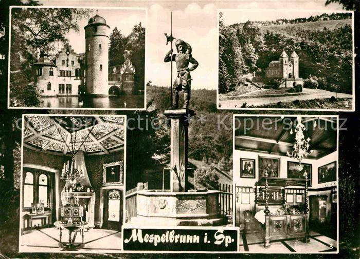 Mespelbrunn Schloss Mespelbrunn Geburtszimmer Julius Echter Gruftkapelle