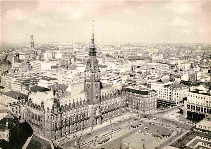 HAMBURG CITY Rathaus Rathausmarkt