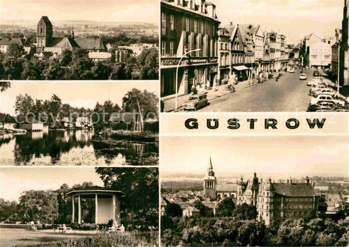 Guestrow Mecklenburg Vorpommern Ortsansichten