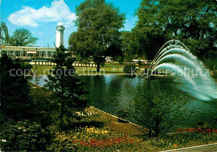 Essen Ruhr Gruga Park Grosser Blumenhof