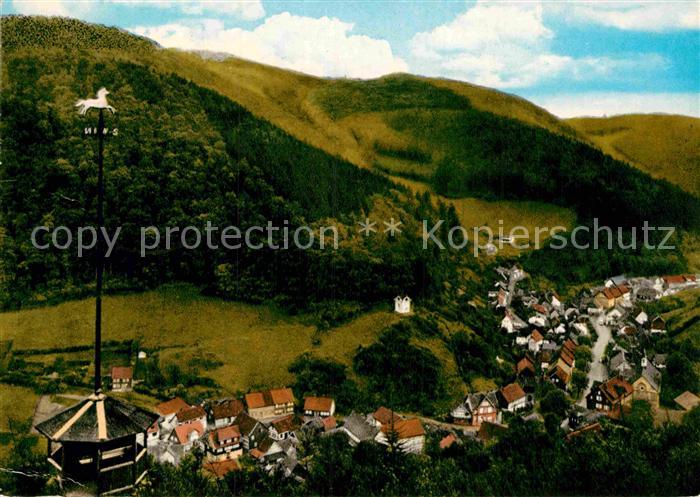 Zorge Blick vom Pferdchen auf Mittelzorge