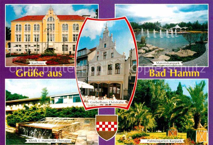 Bad Hamm Kurhaus Klinik fuer manuelle Therapie Palmengarten Maximiliansplatz