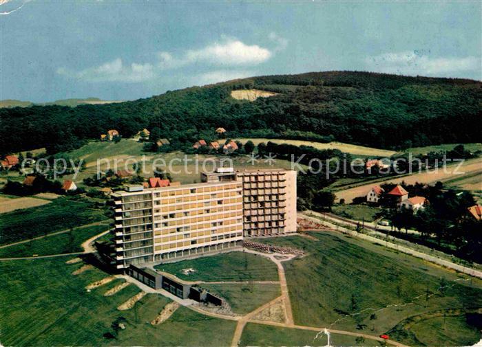 Bad Salzuflen Fliegeraufnahme Kurklinik