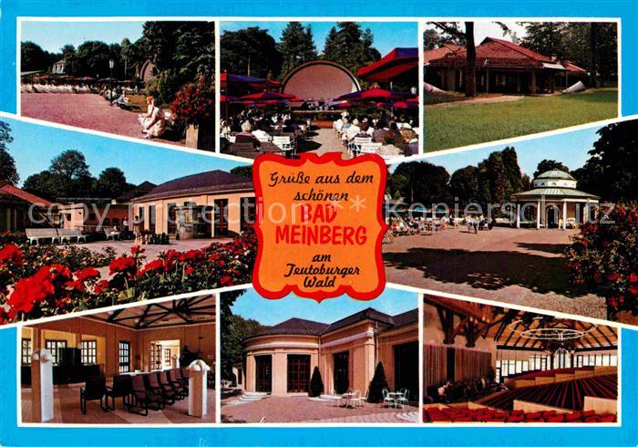 Bad Meinberg Kurpark Wandelhalle Konzertsaal Brunnentempel